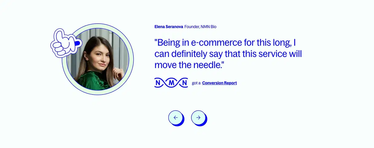 Oddit Home Page Section Featured Testimonials