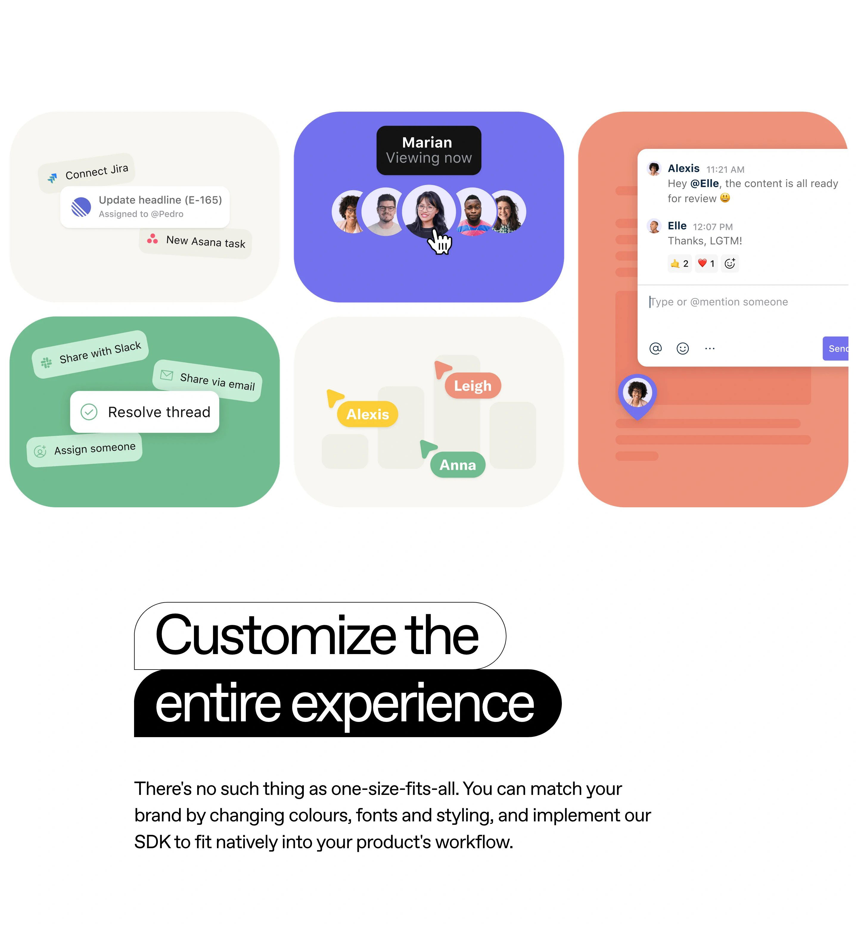 Cord Home Page Section Custom Experience
