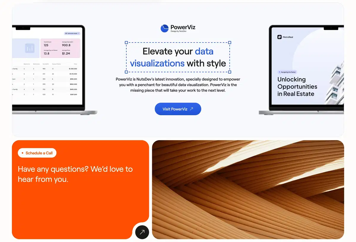 Nutsdev Home Page Section CTA