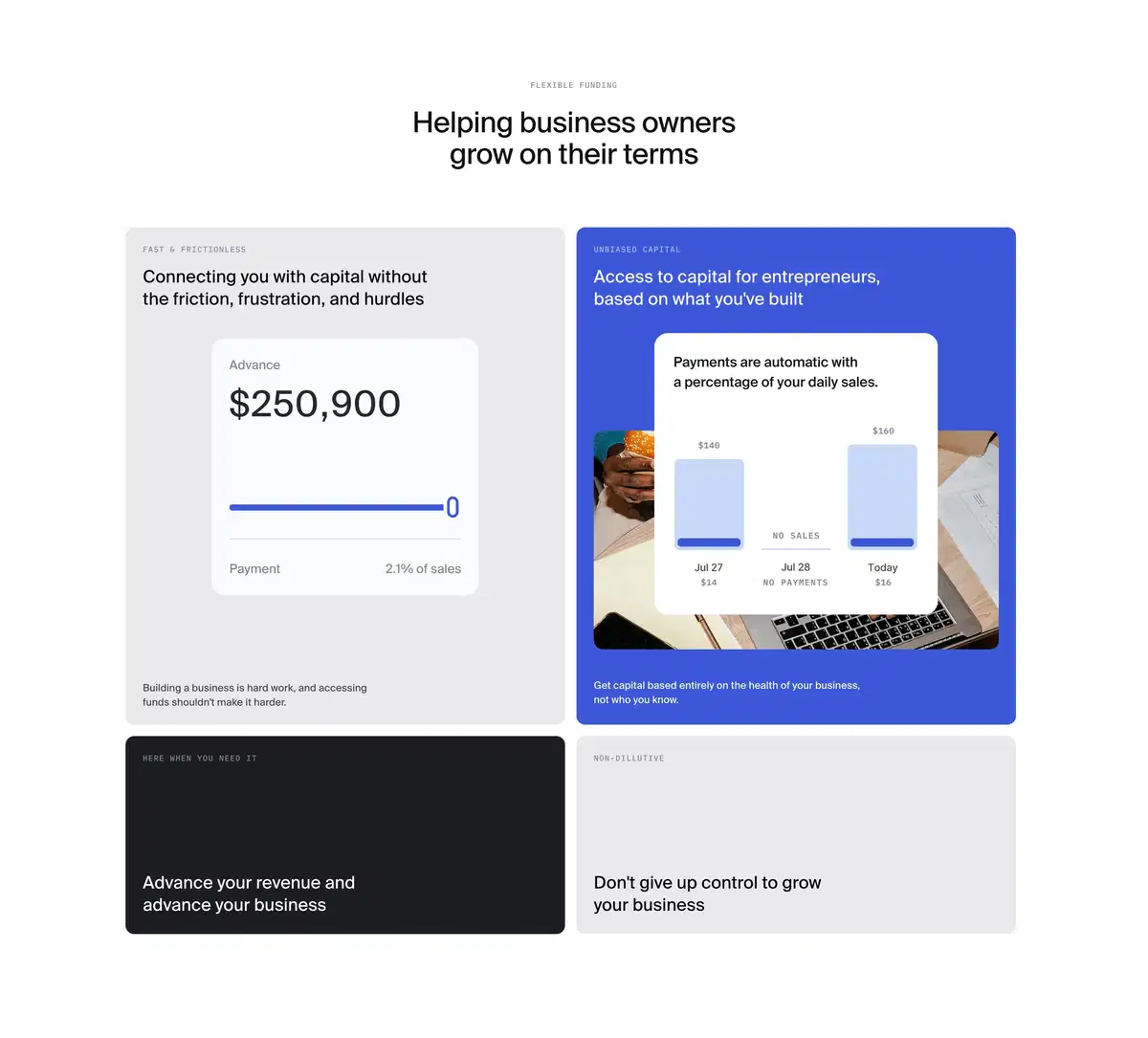 Pipe Home Page Section Funding