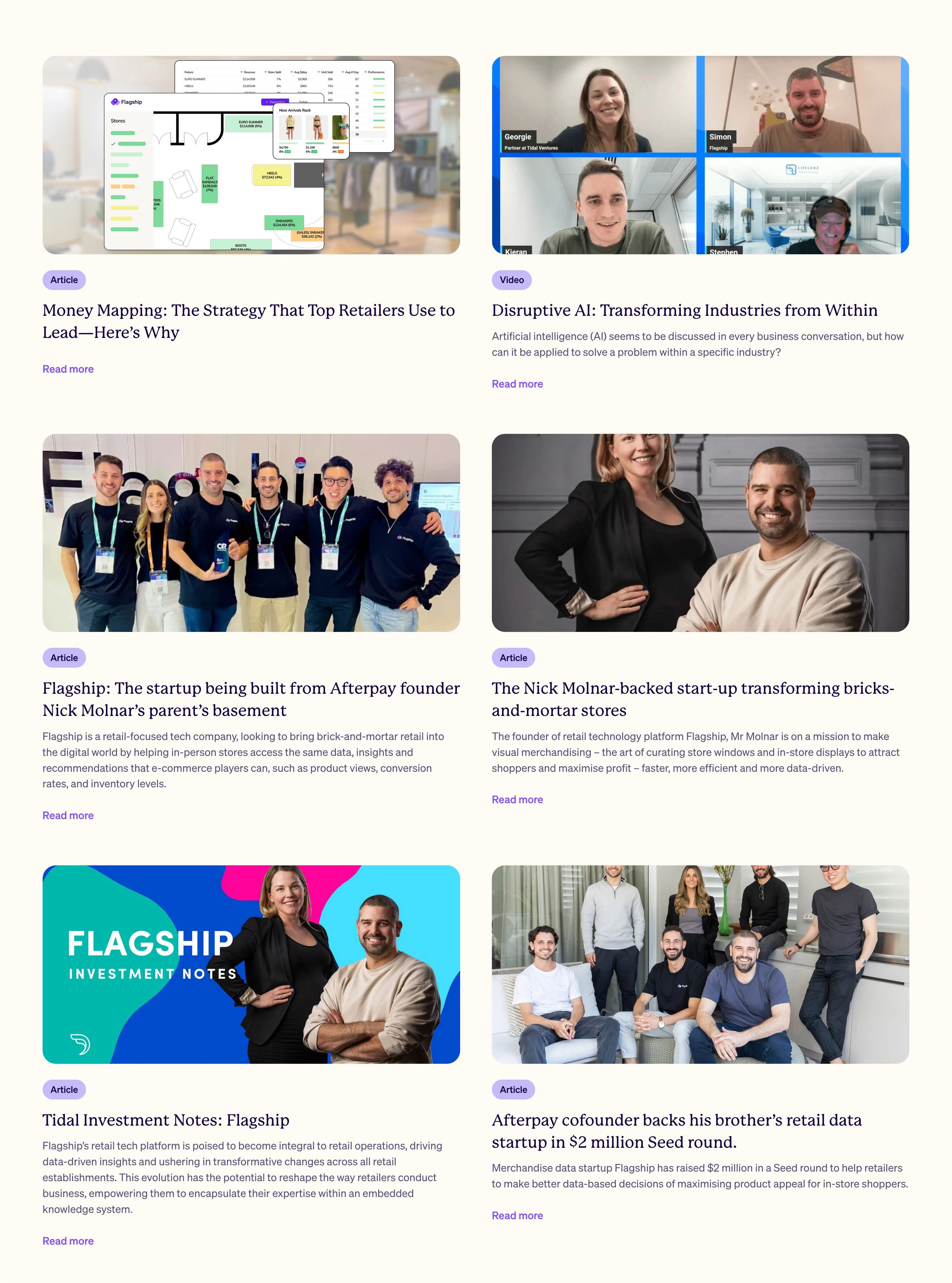 Flaghsip Story Page Section Customer Stories Index