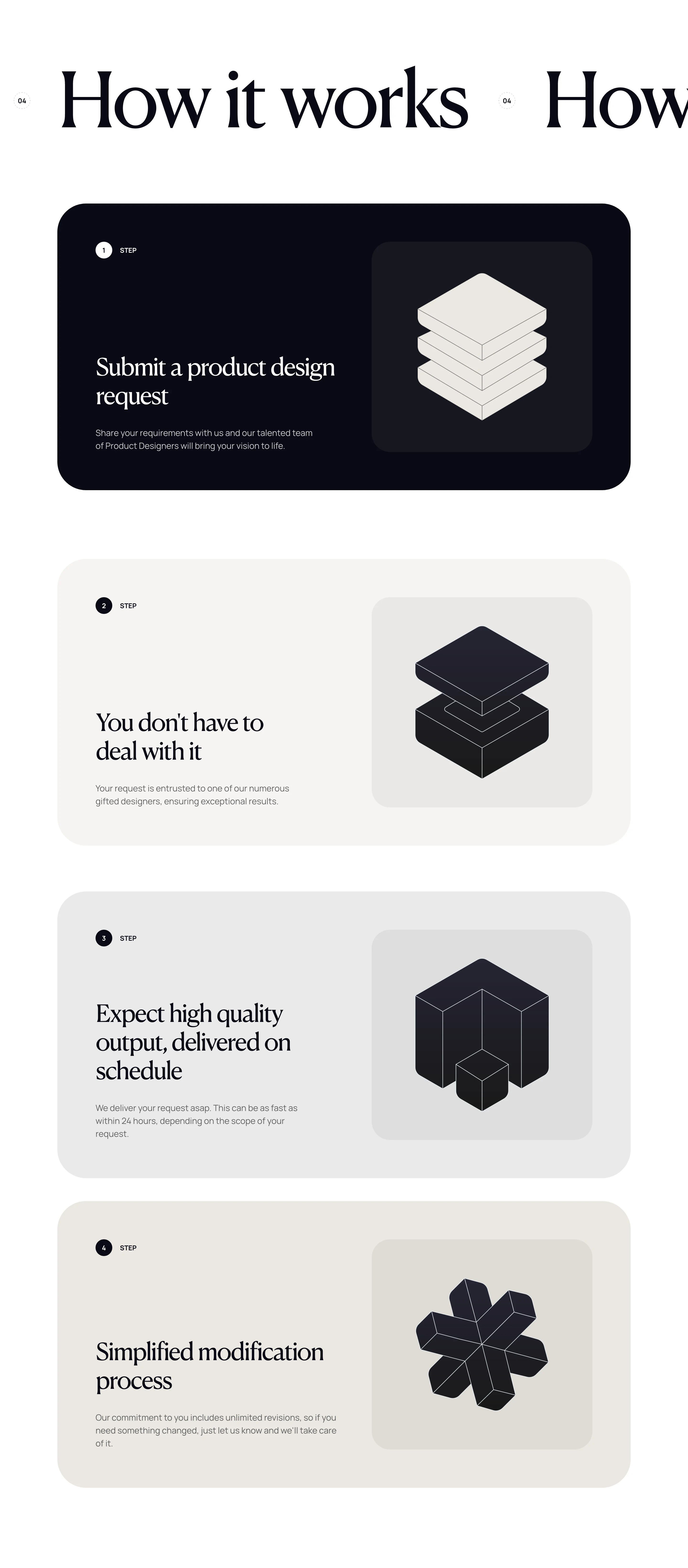 Paradigm Home Page Section How it Works