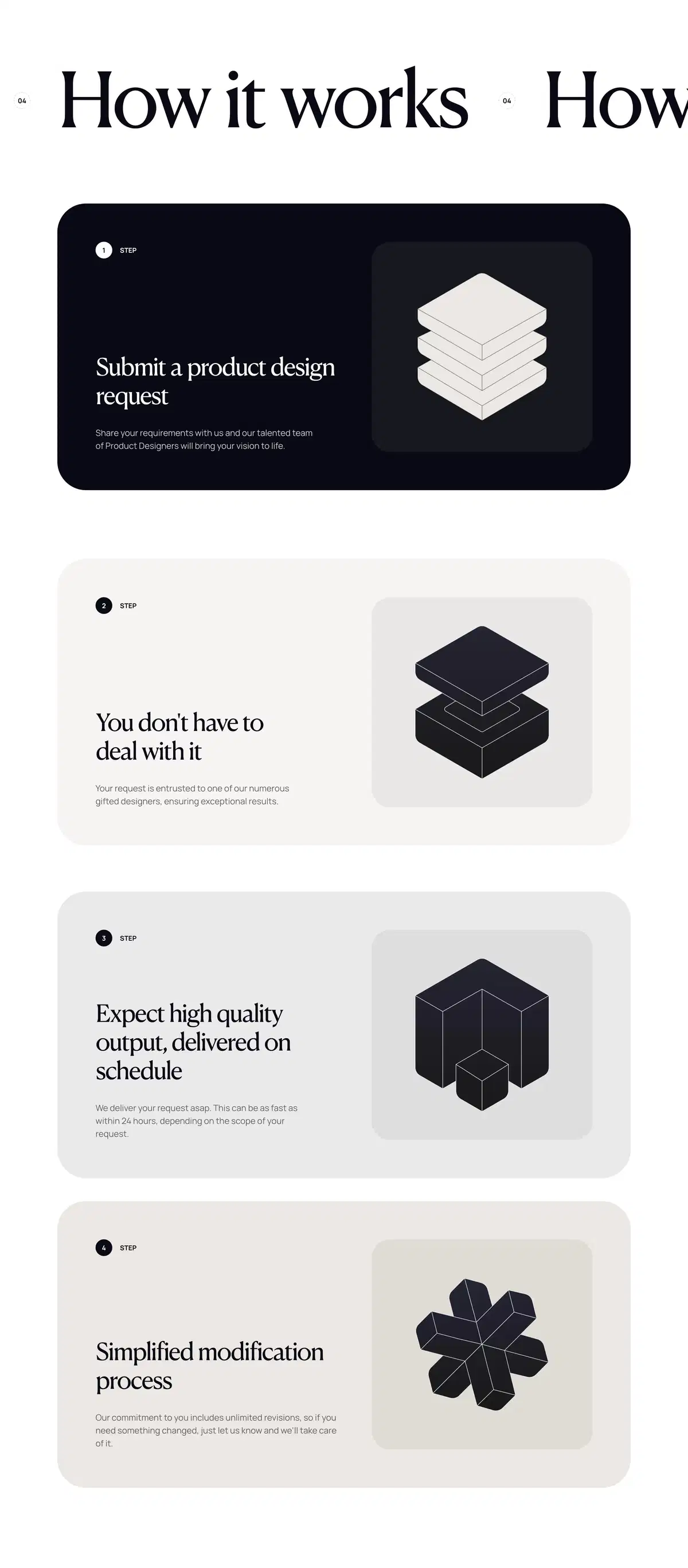 Paradigm Home Page Section How it Works