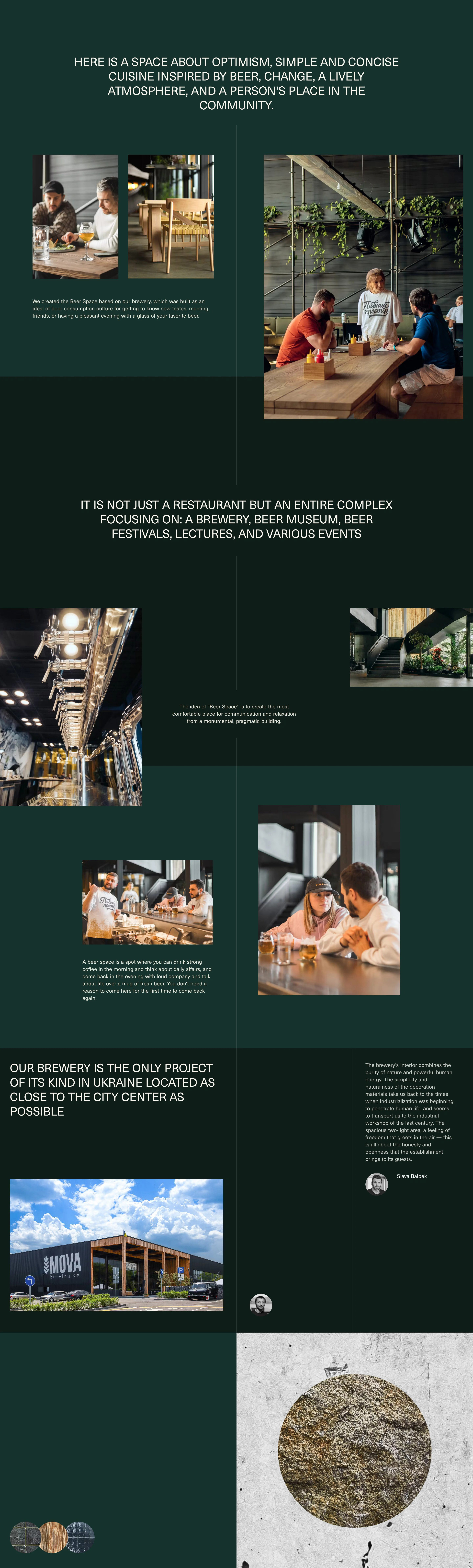 Move Restaurant Page Section Restaurant Space
