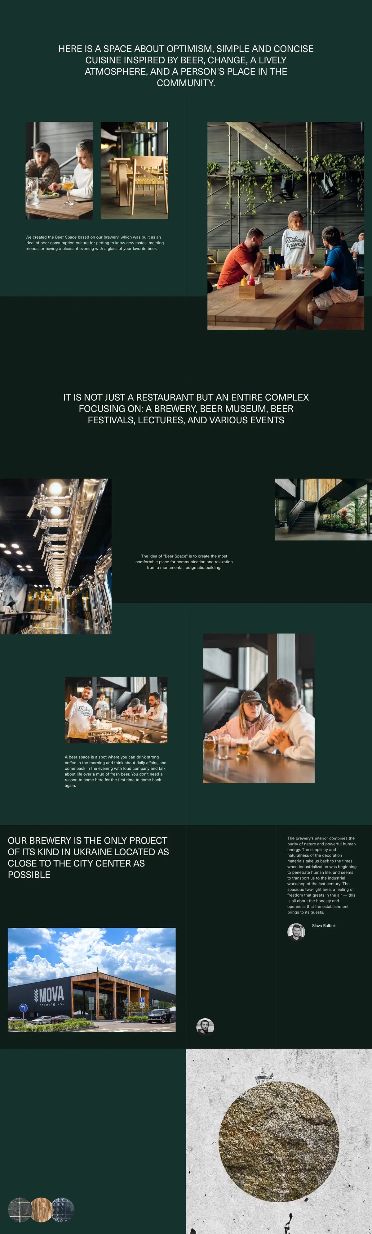 Move Restaurant Page Section Restaurant Space