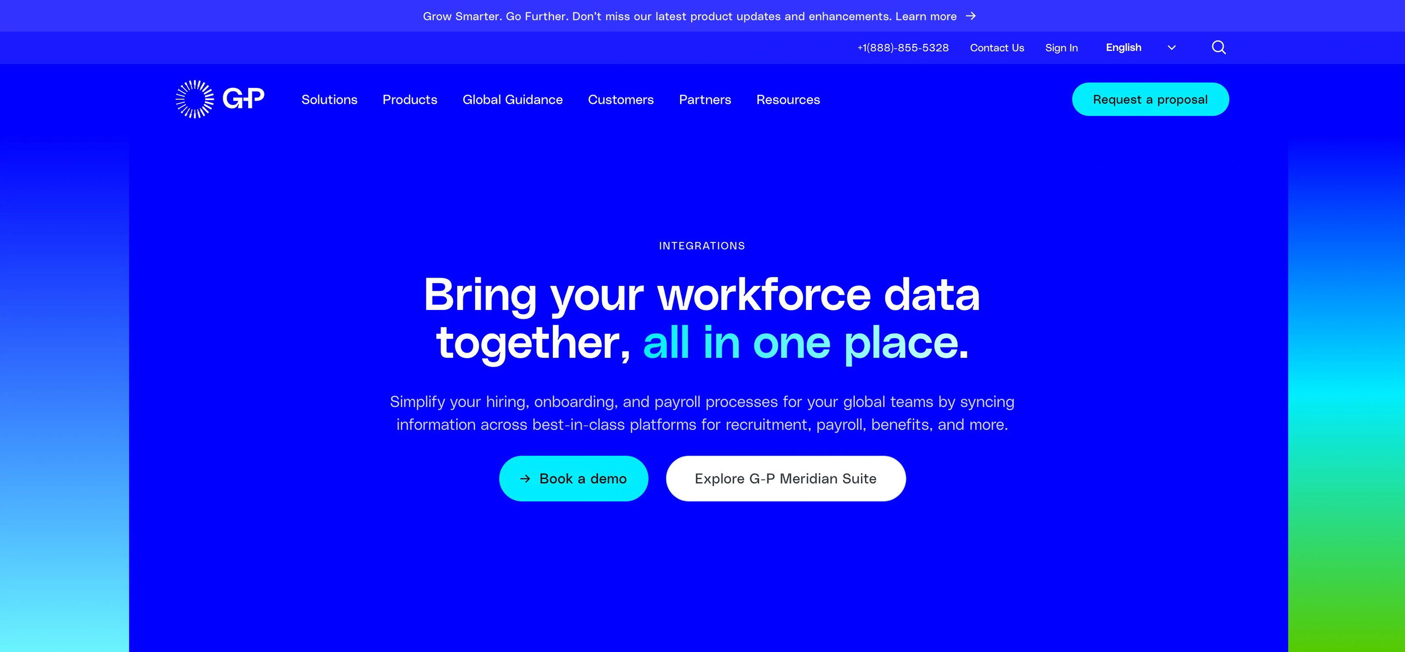 Globalization Partners Integrations Page Section Hero