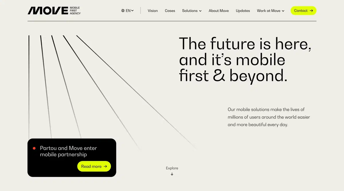Move Agency Home Page Section Hero