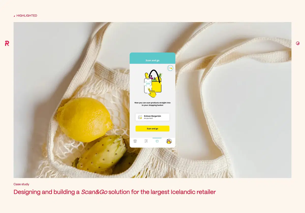 Reon Home Page Section Case Study