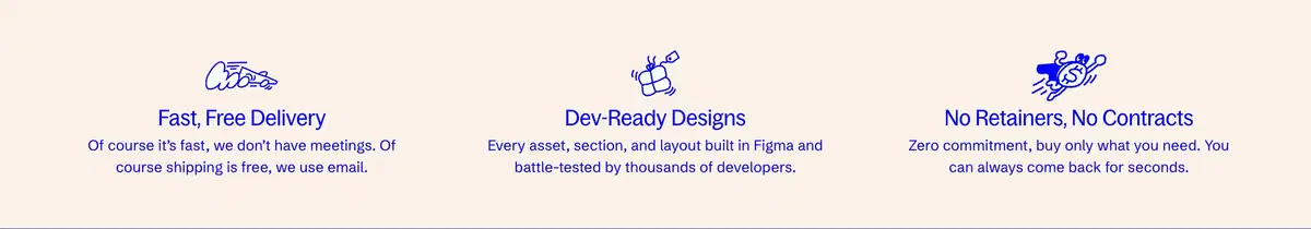Oddit Home Page Section Benefits
