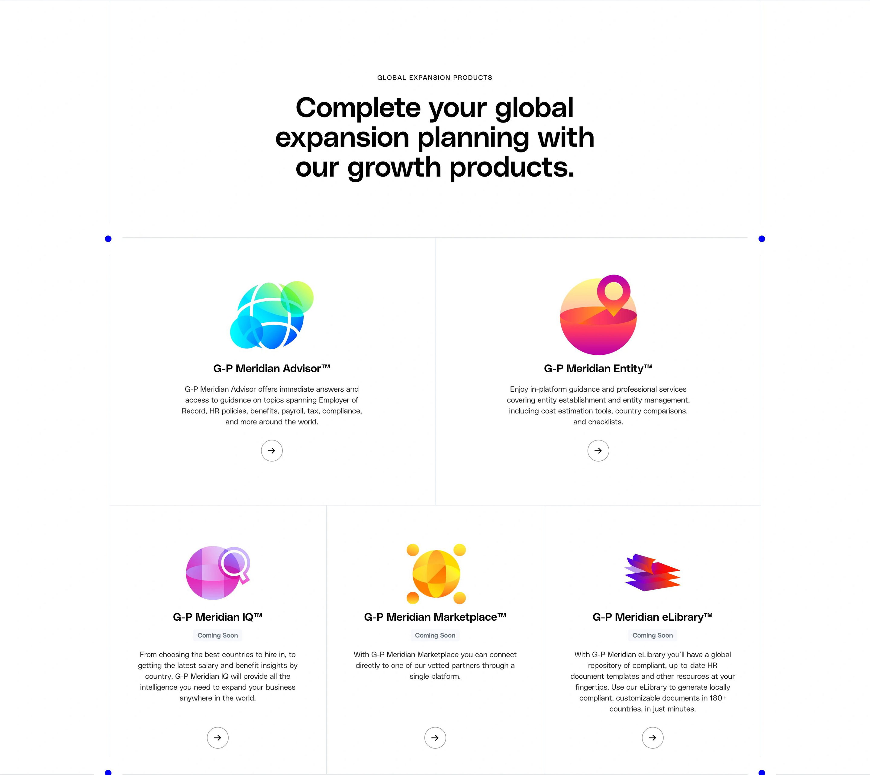 Globalization Partners Meridian Suite Page Section Global Expansion