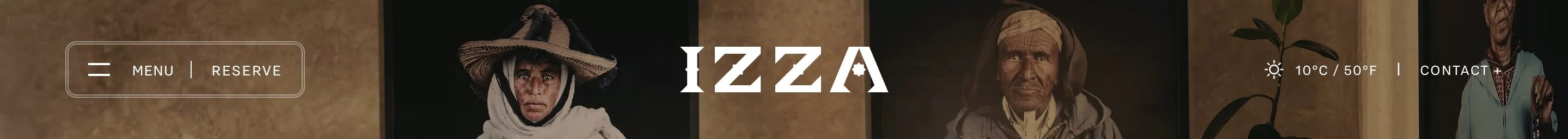 Izza Navbar Design