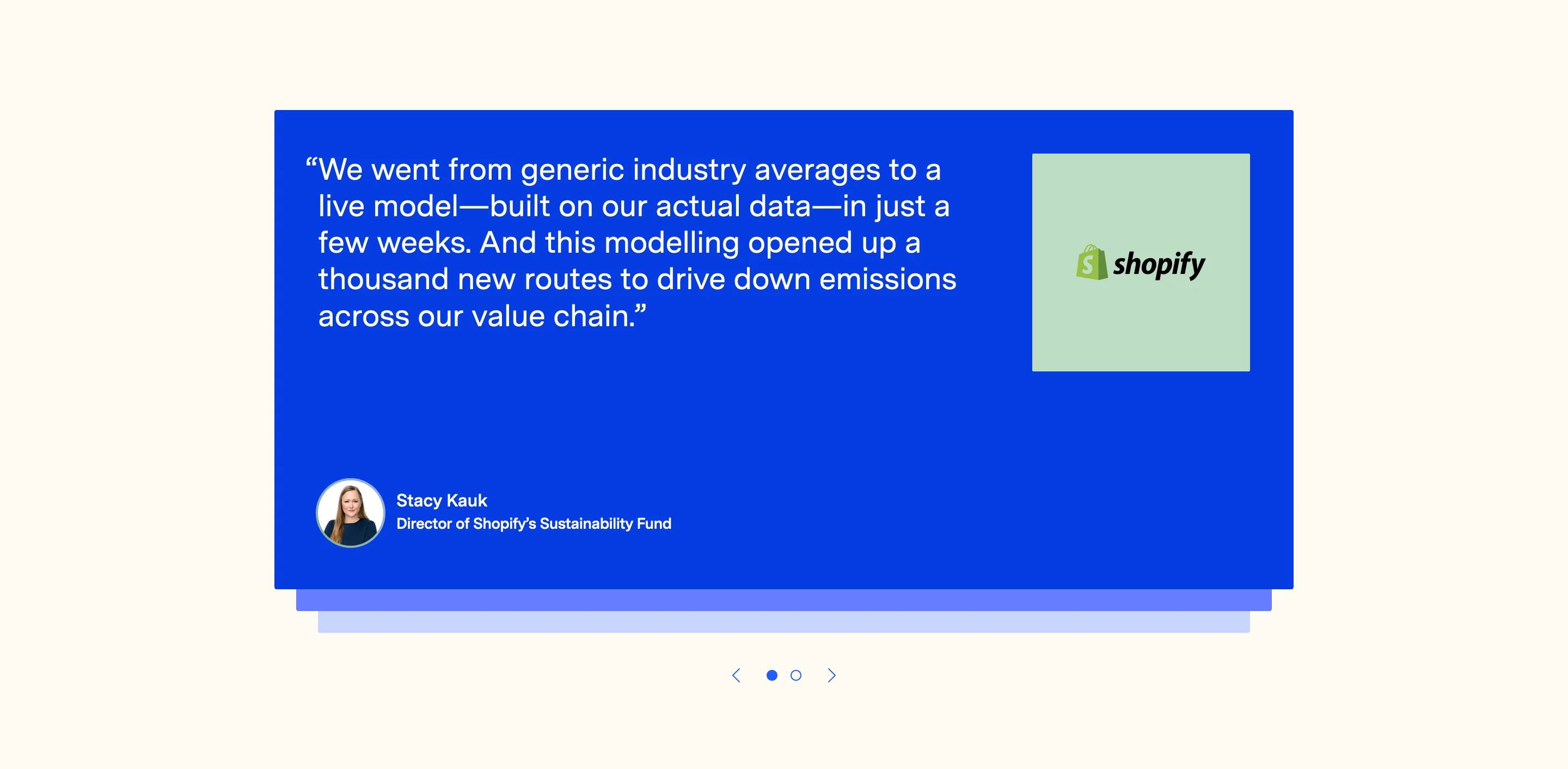 Watershed Platform Page Section Testimonials