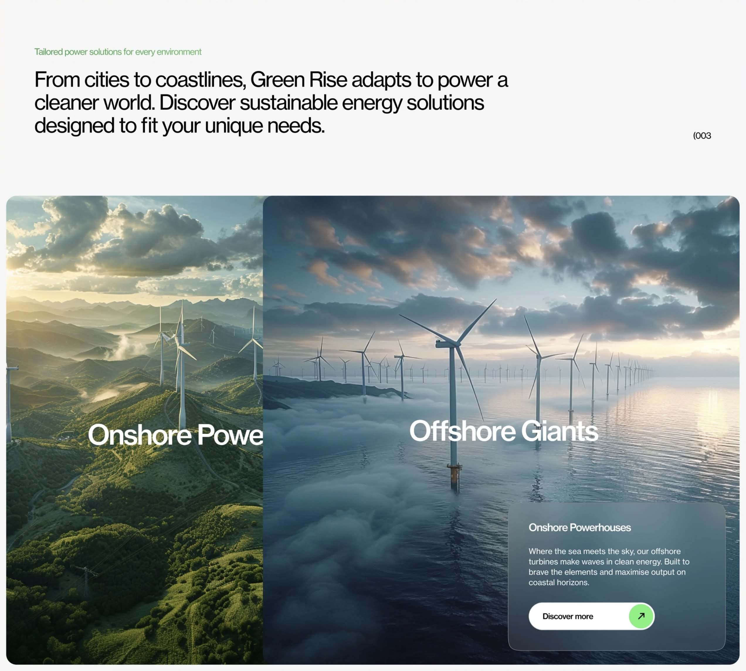 Onshore Solution Section