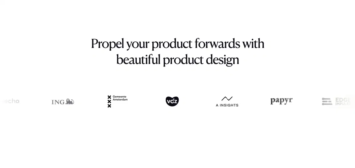Paradigm Home Page Section Logos