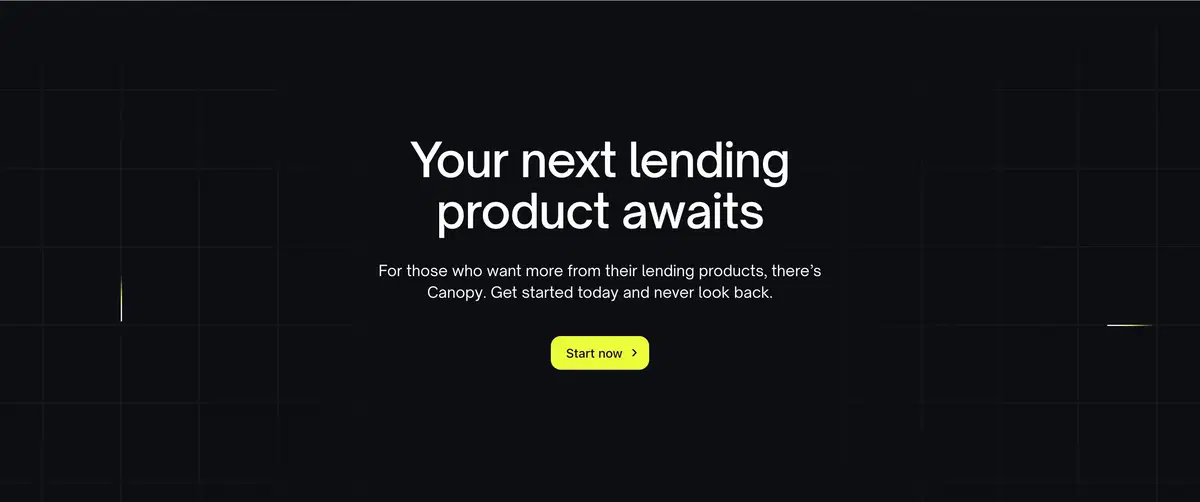 Canopy Home Page Section CTA