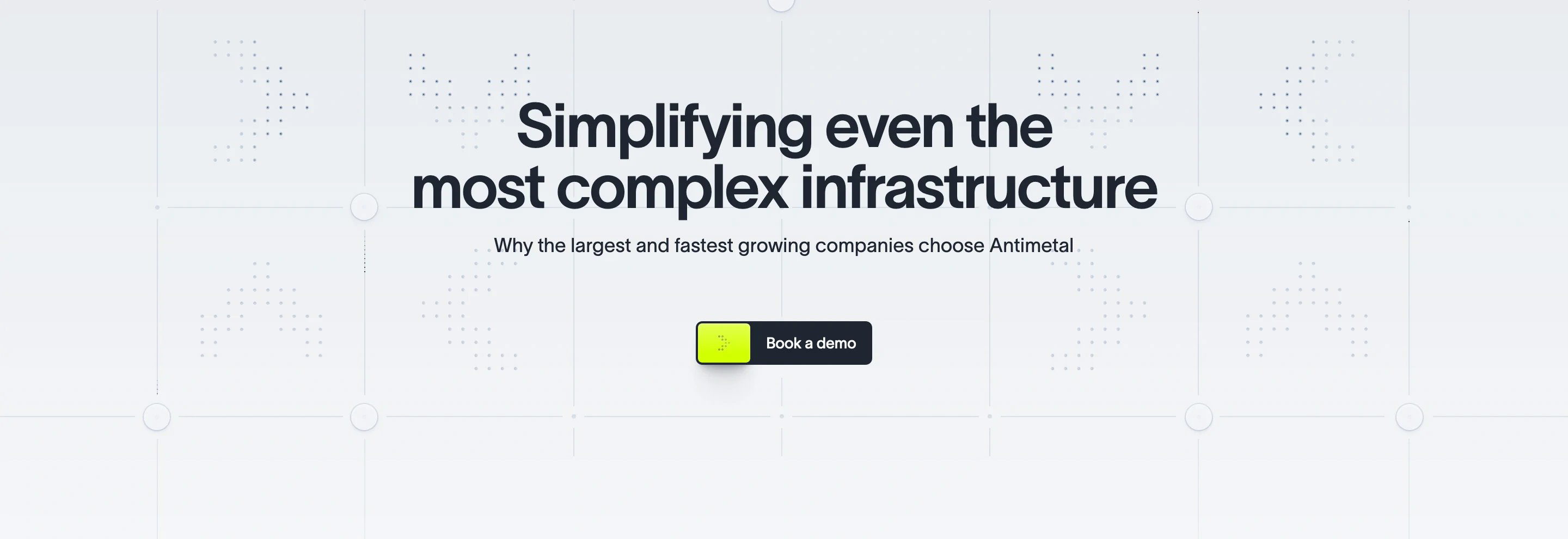 Antimetal Enterprise Page Section Hero