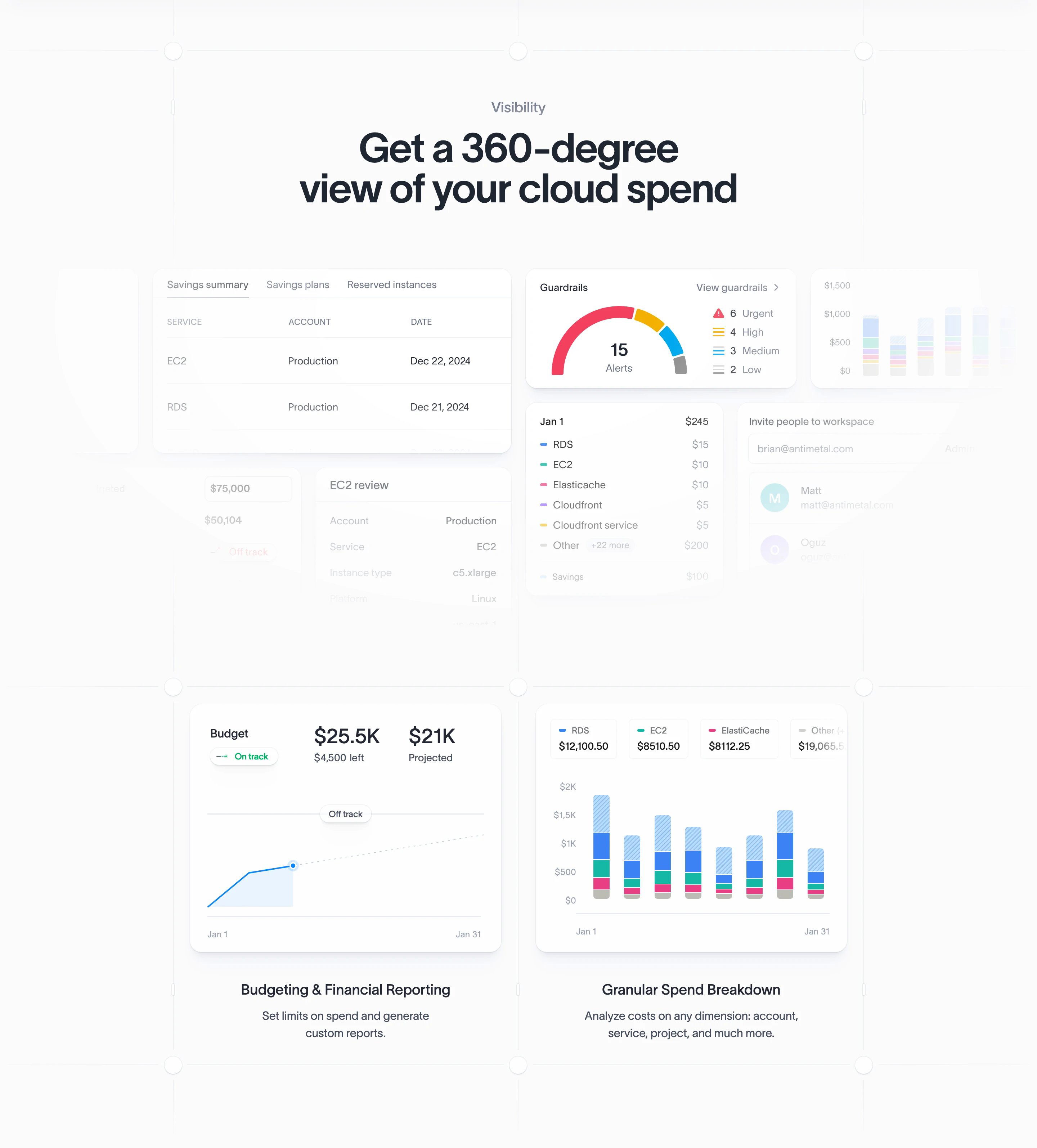 Antimetal Home Page Section Visibility Feature