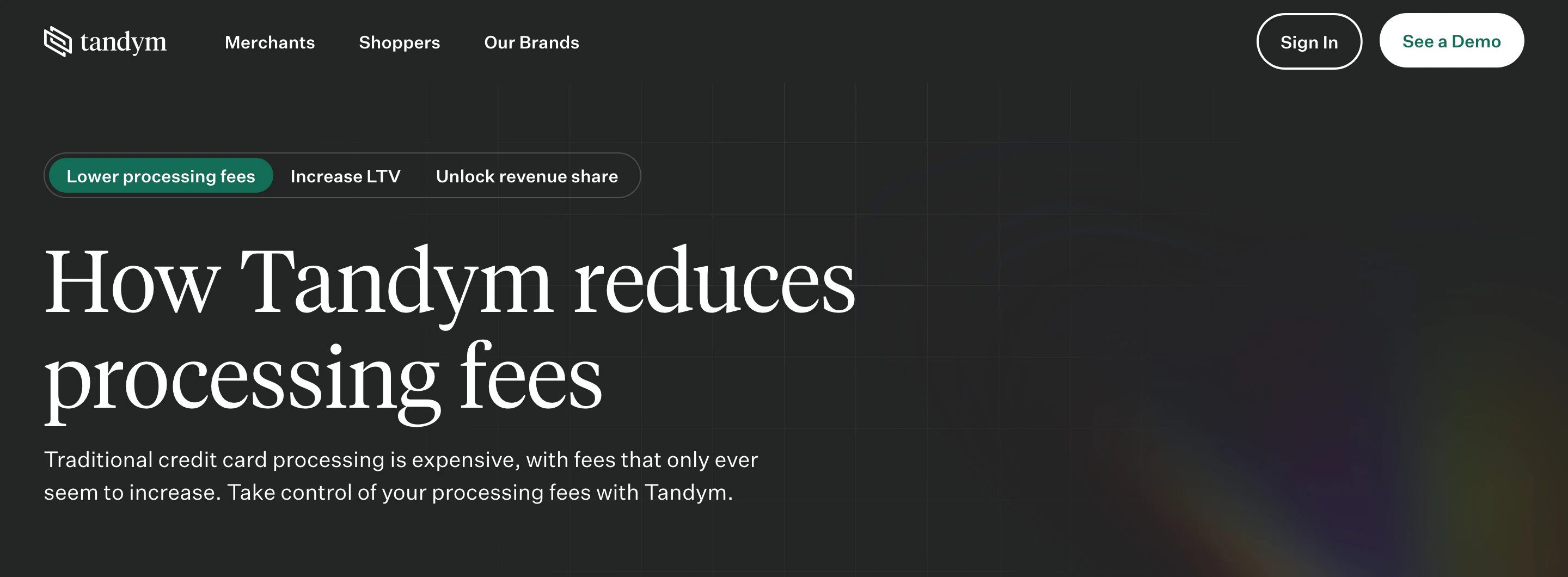 Tandym How it Works Page Section Hero