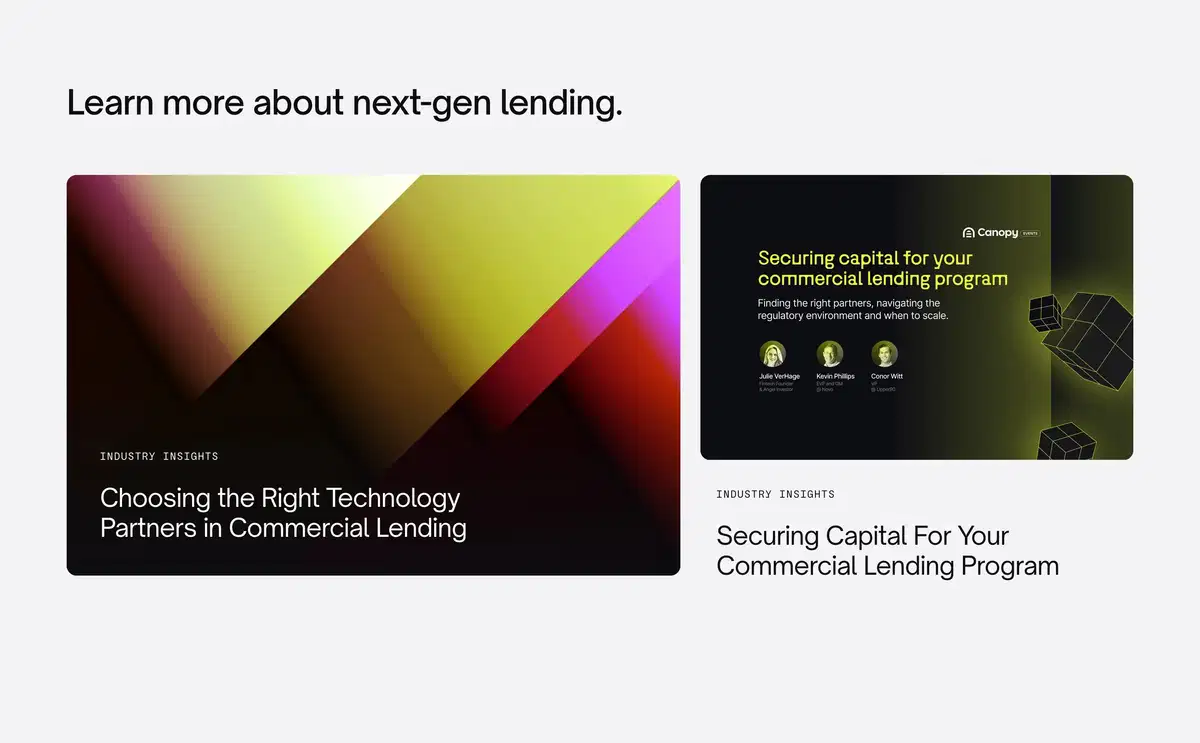 Canopy Home Page Section Insights