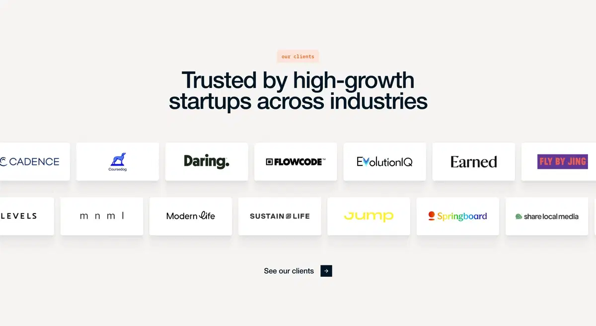 Furey Home Page Section Clients