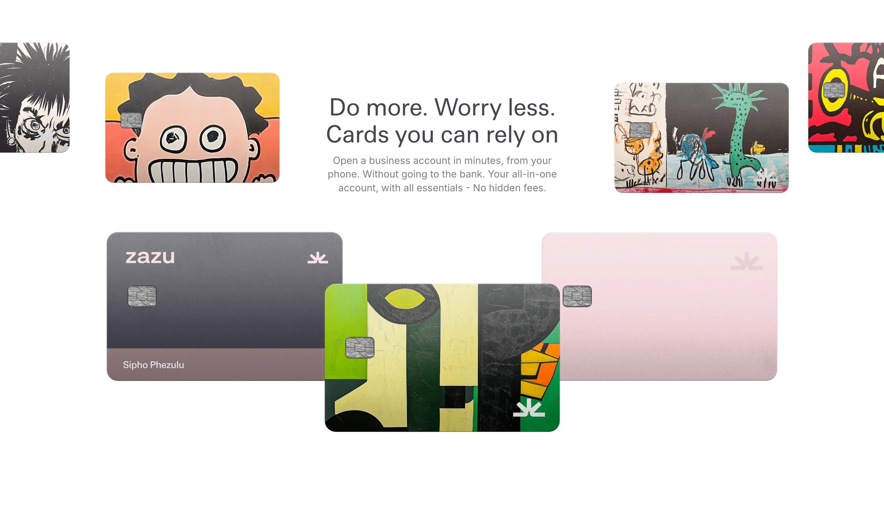 Zazu Home Page Section Do More