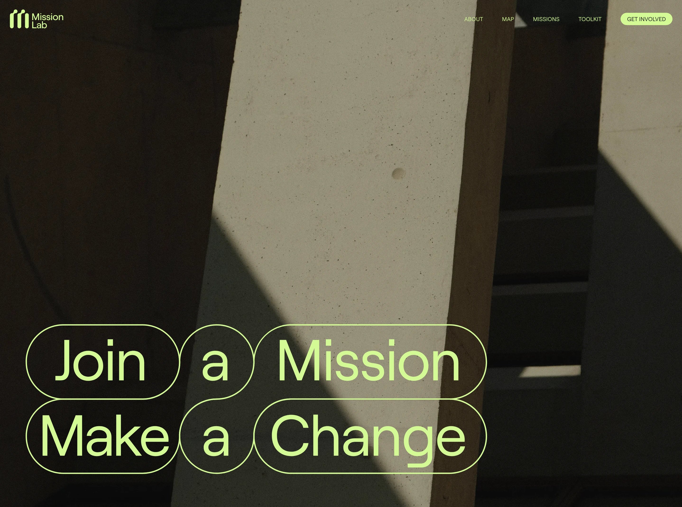 Mission Lab Home Page Section Hero