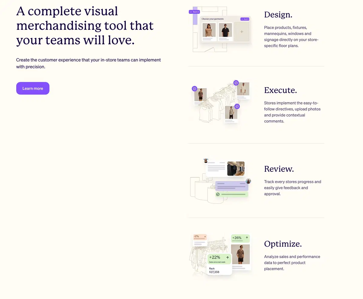 Flaghsip Home Page Section Customer Experience