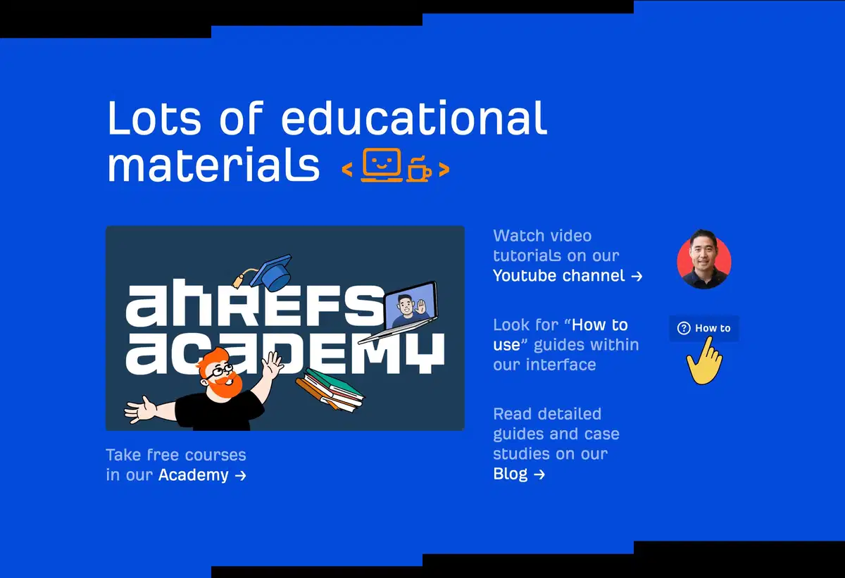 Ahref Home Page Section Educational Materials