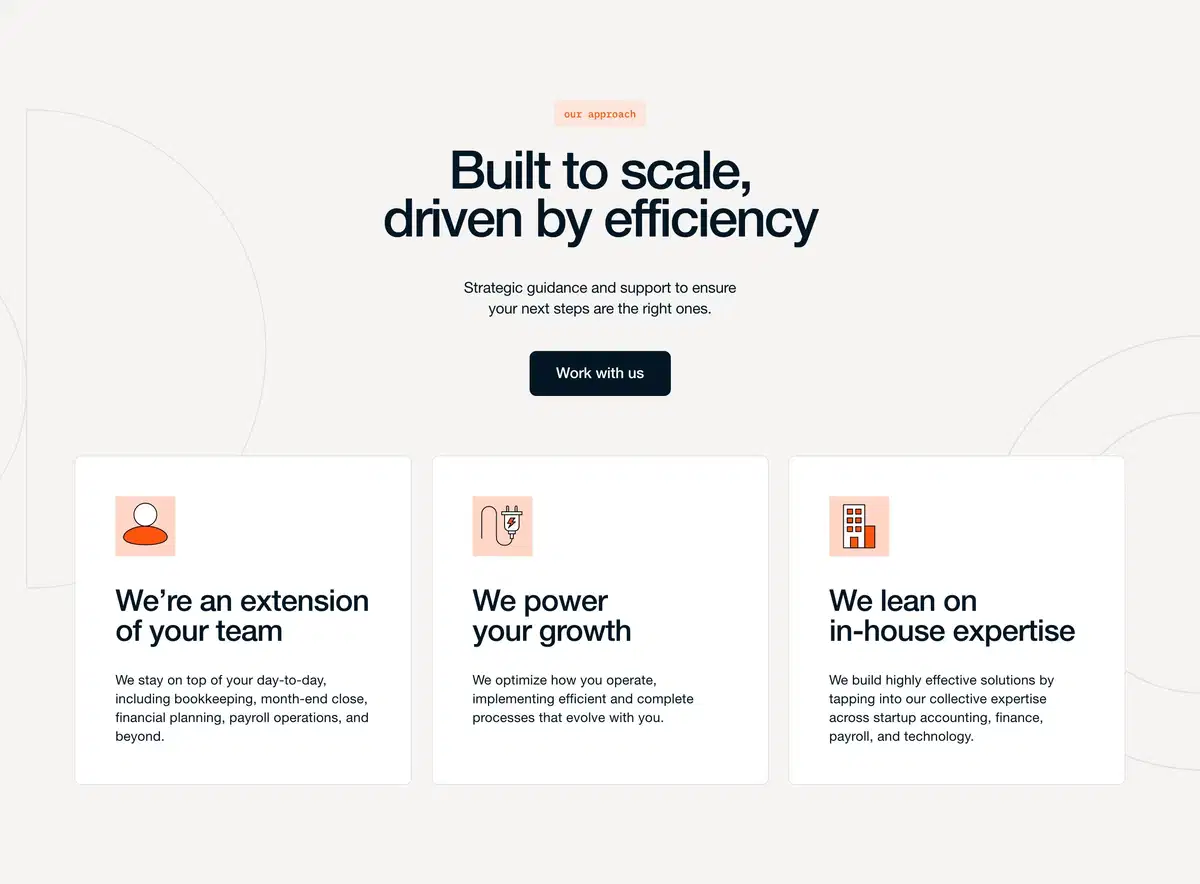 Furey What We Do Page Section Approach