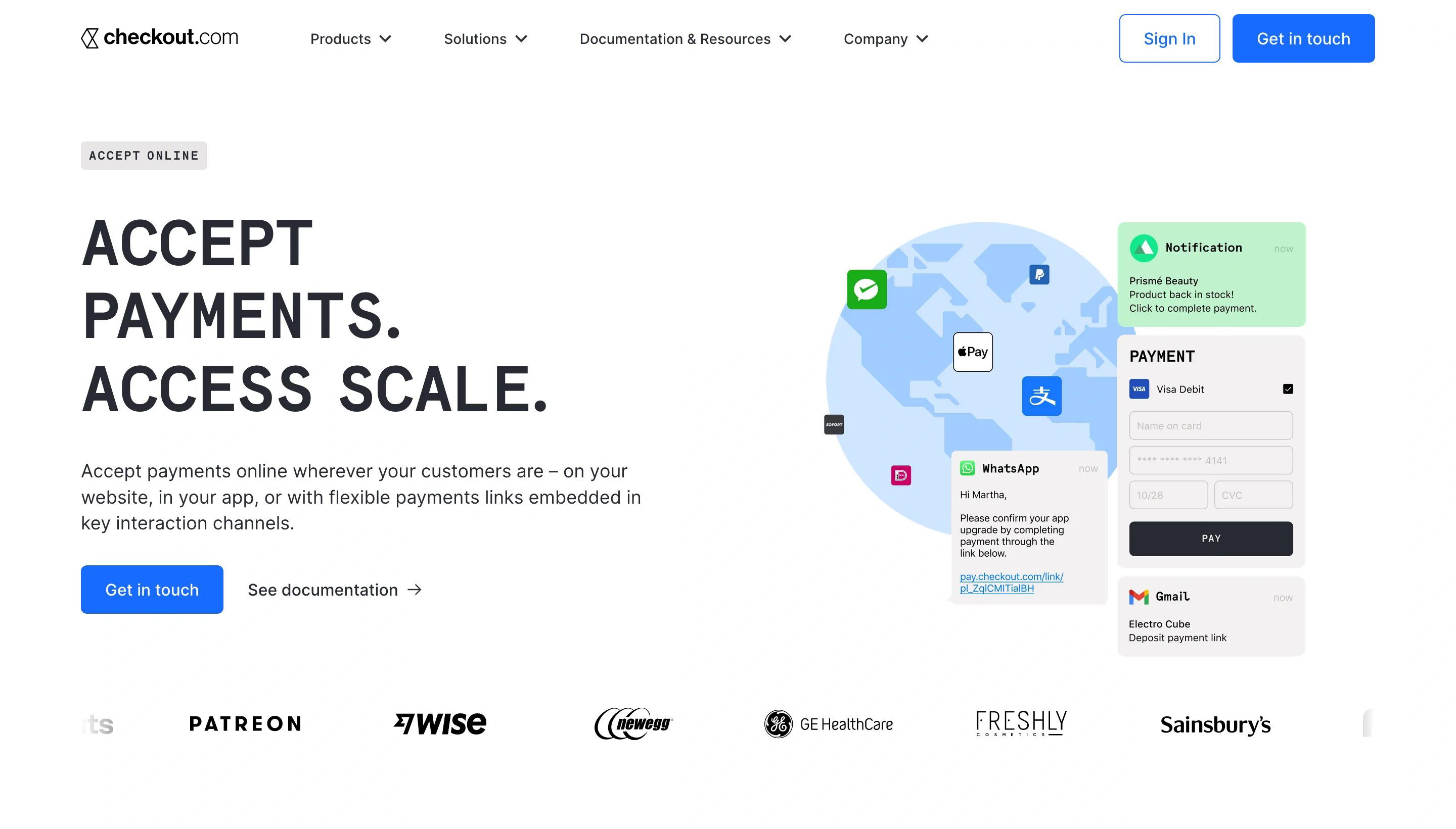 Checkout Product Page Section Hero