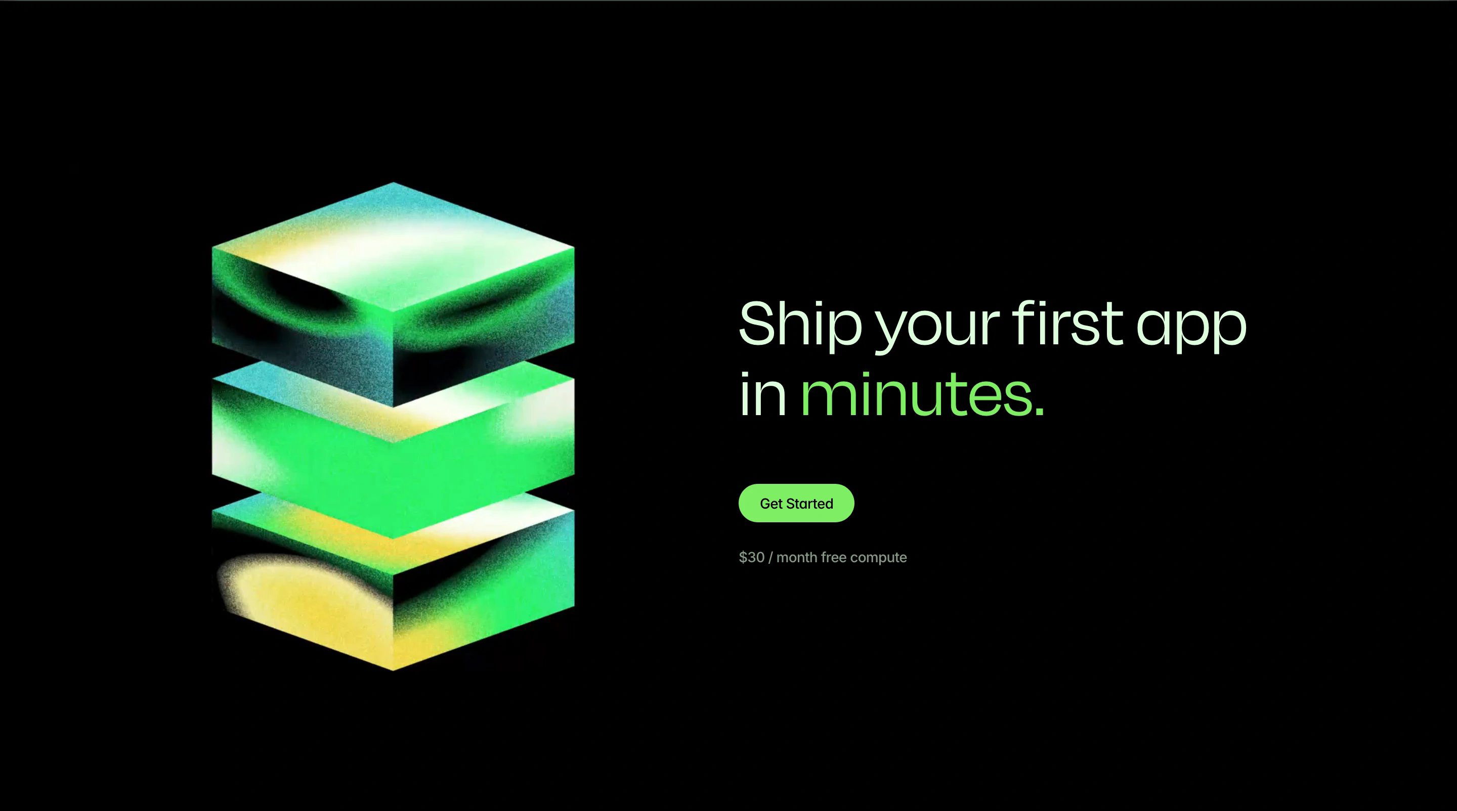Modal Home Page Section CTA