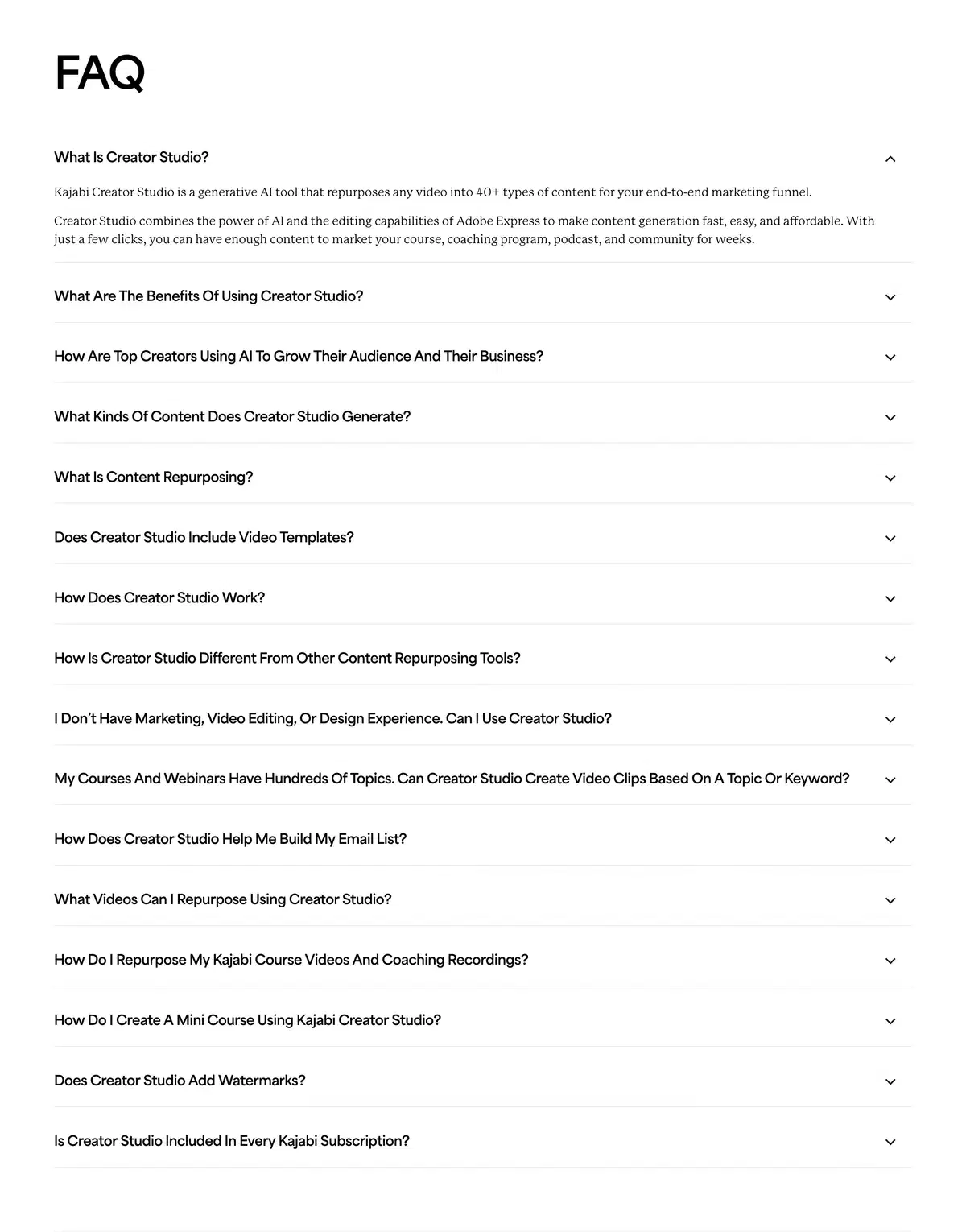 Kajabi Creator Hub Page Section Hero