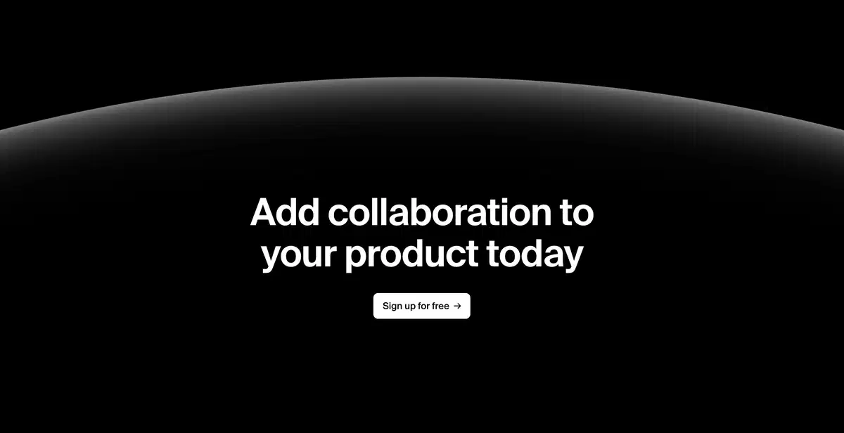 Liveblocks Home Page Section CTA