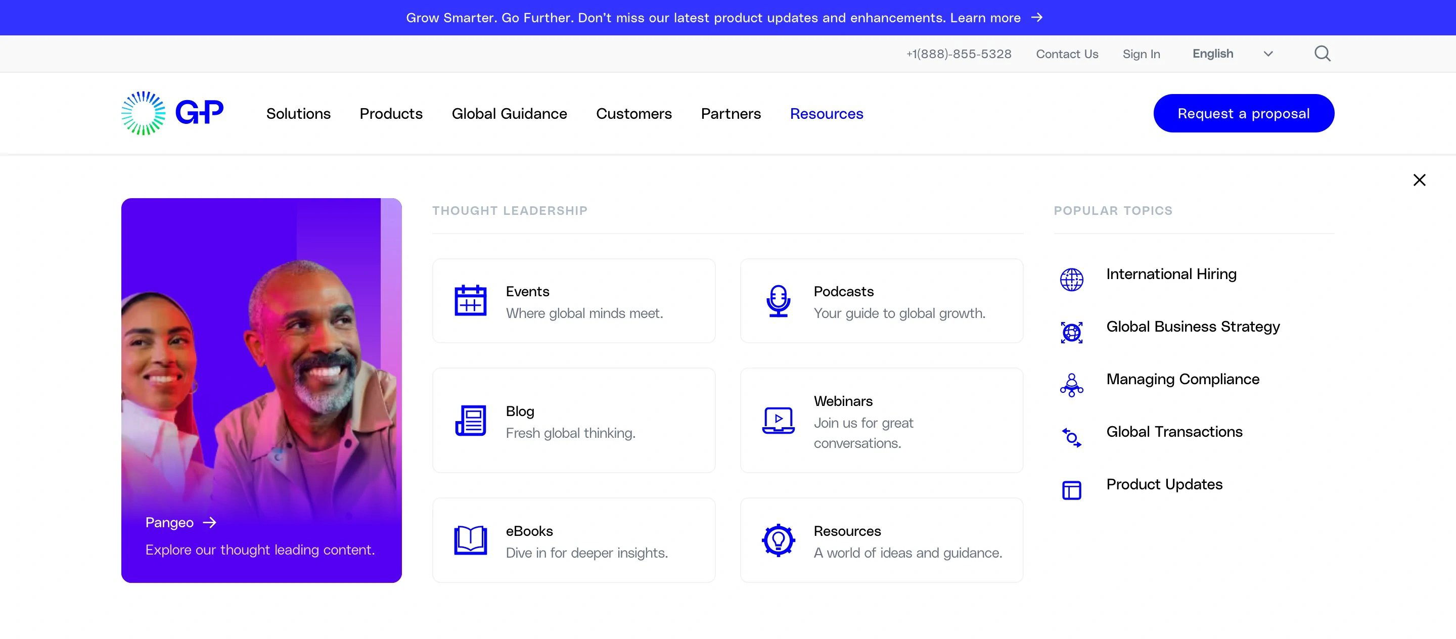 Globalization Partners Home Menu Resources