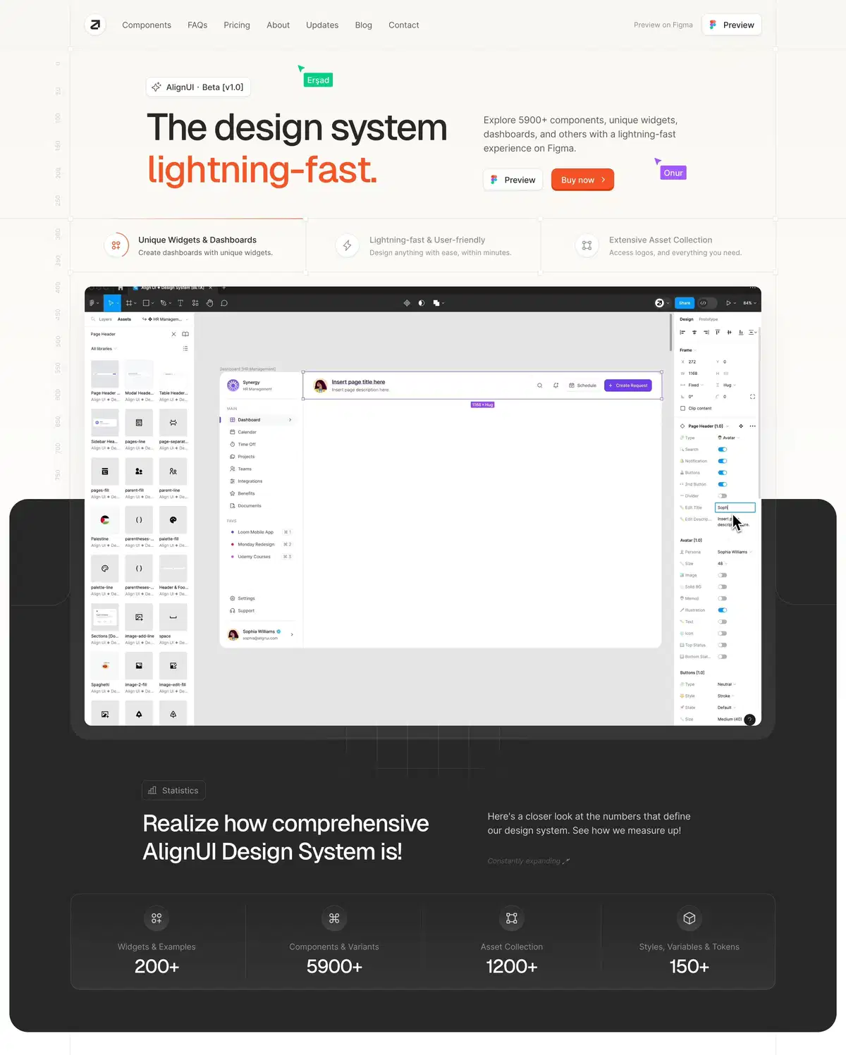 AlignUI Home Page Section Hero