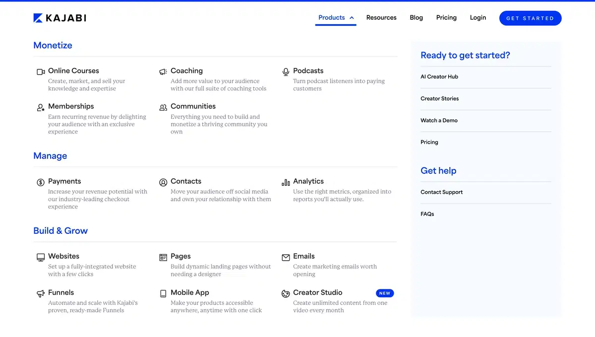 Kajabi Pricing Page Section Testimonials