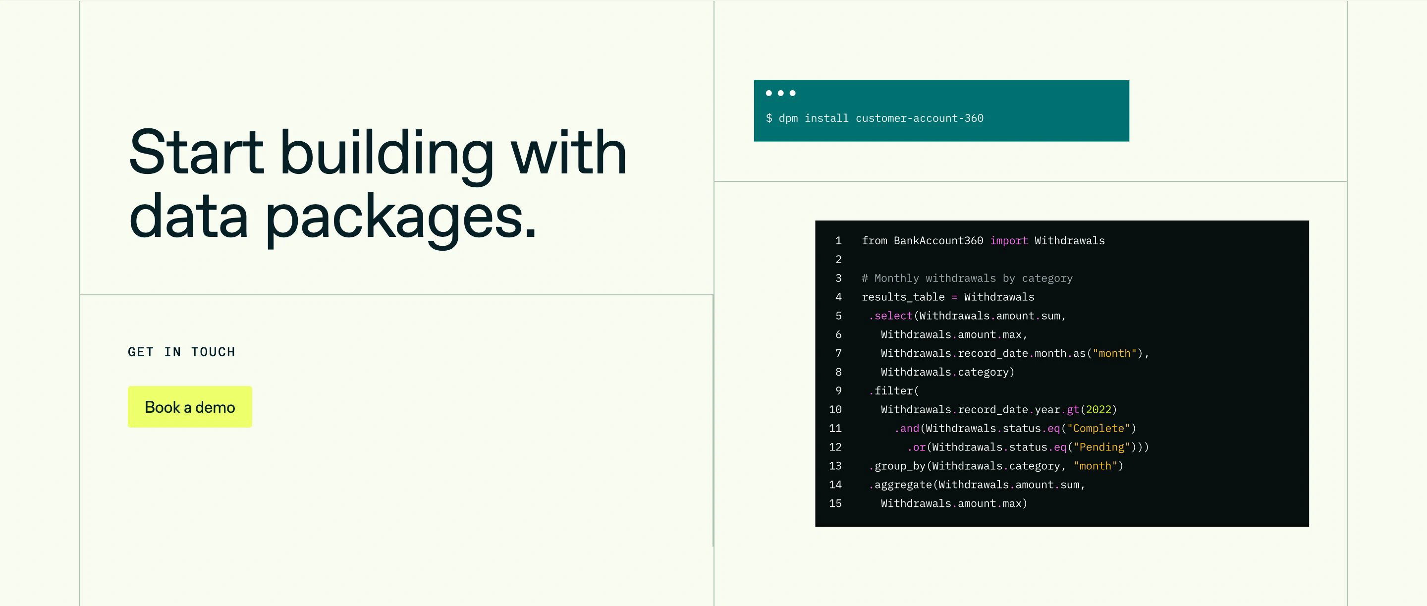 Patch Home Page Section CTA