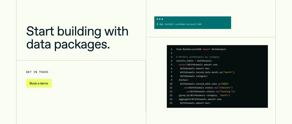 Patch Home Page Section CTA