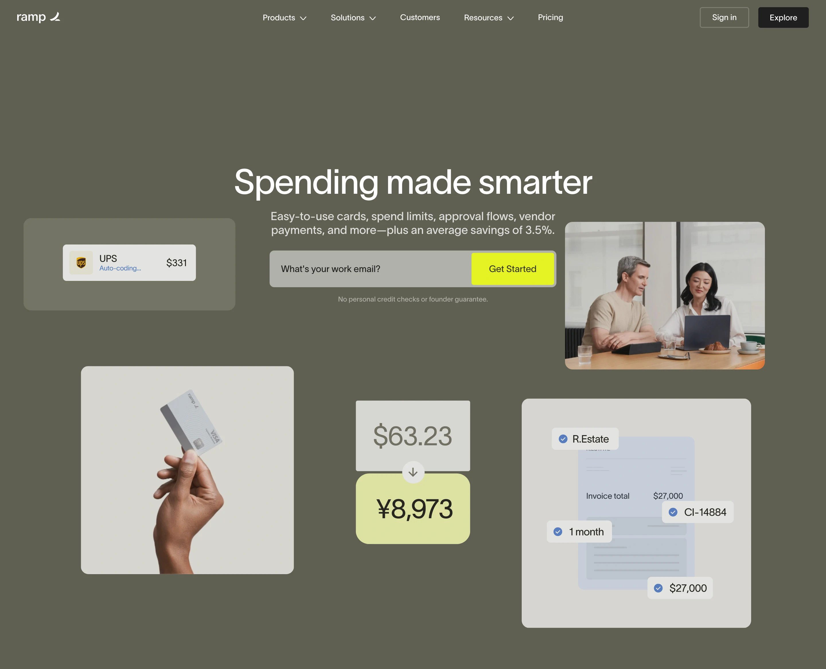 Ramp Home Page Section Hero