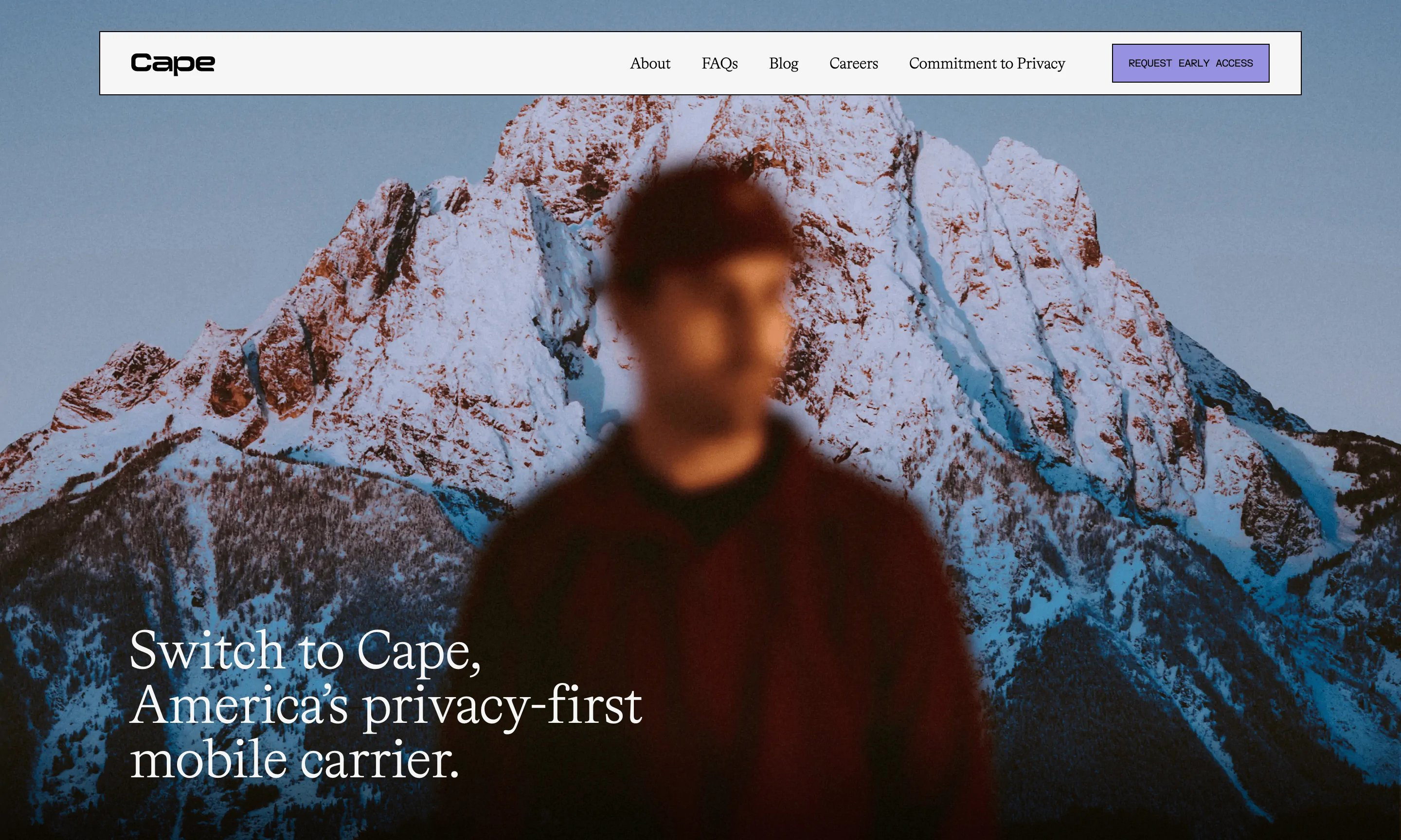 Cape Home Page Section Hero