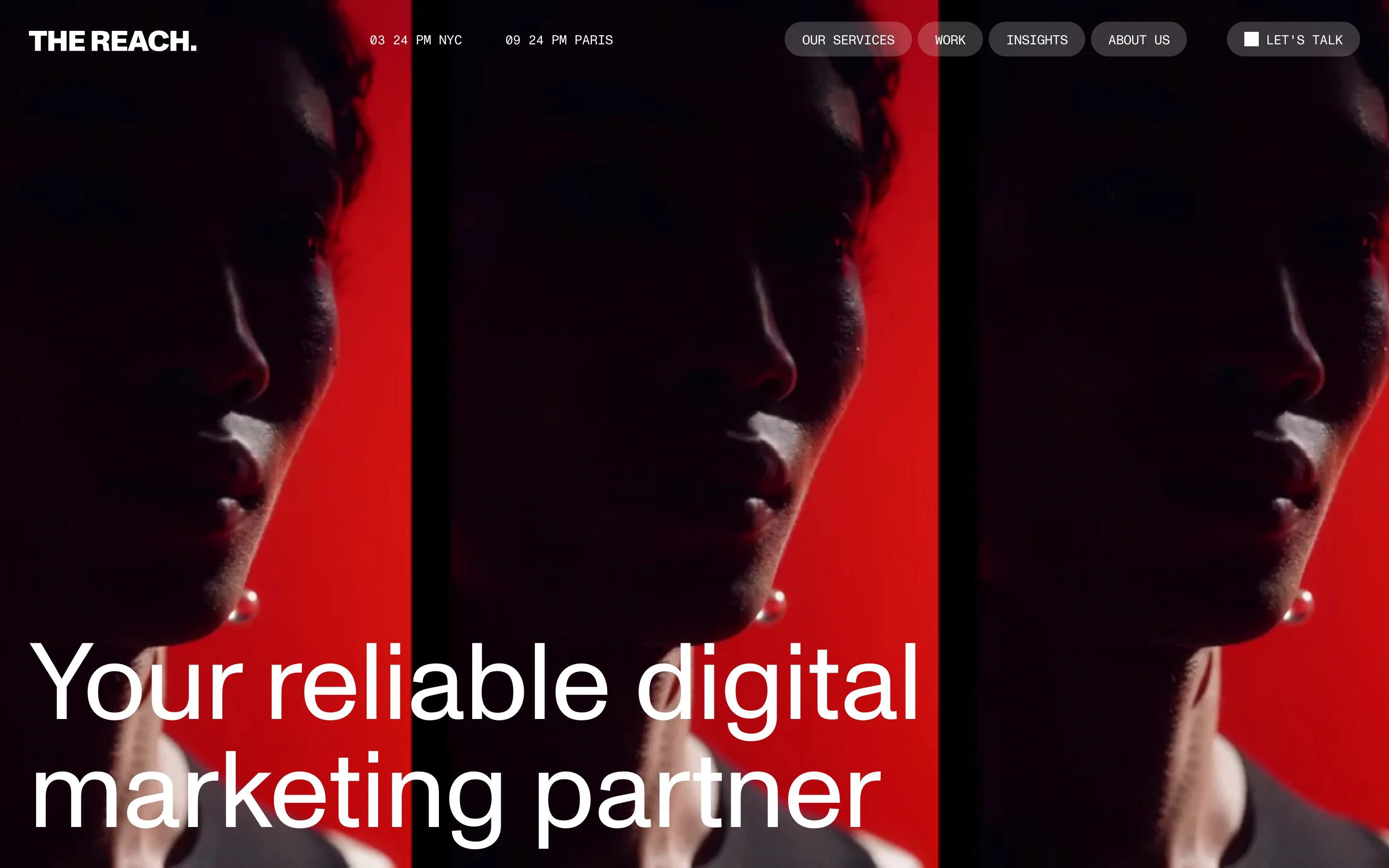 The Reach Home Page Section Hero