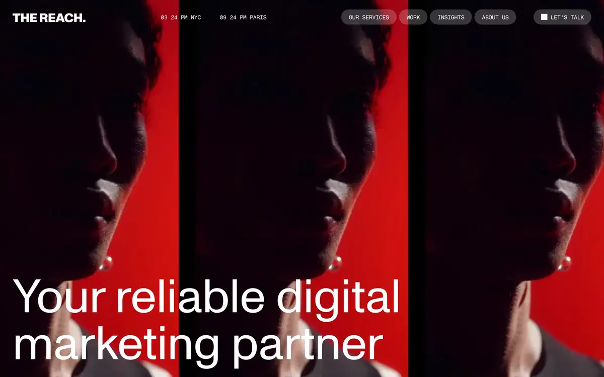 The Reach Home Page Section Hero