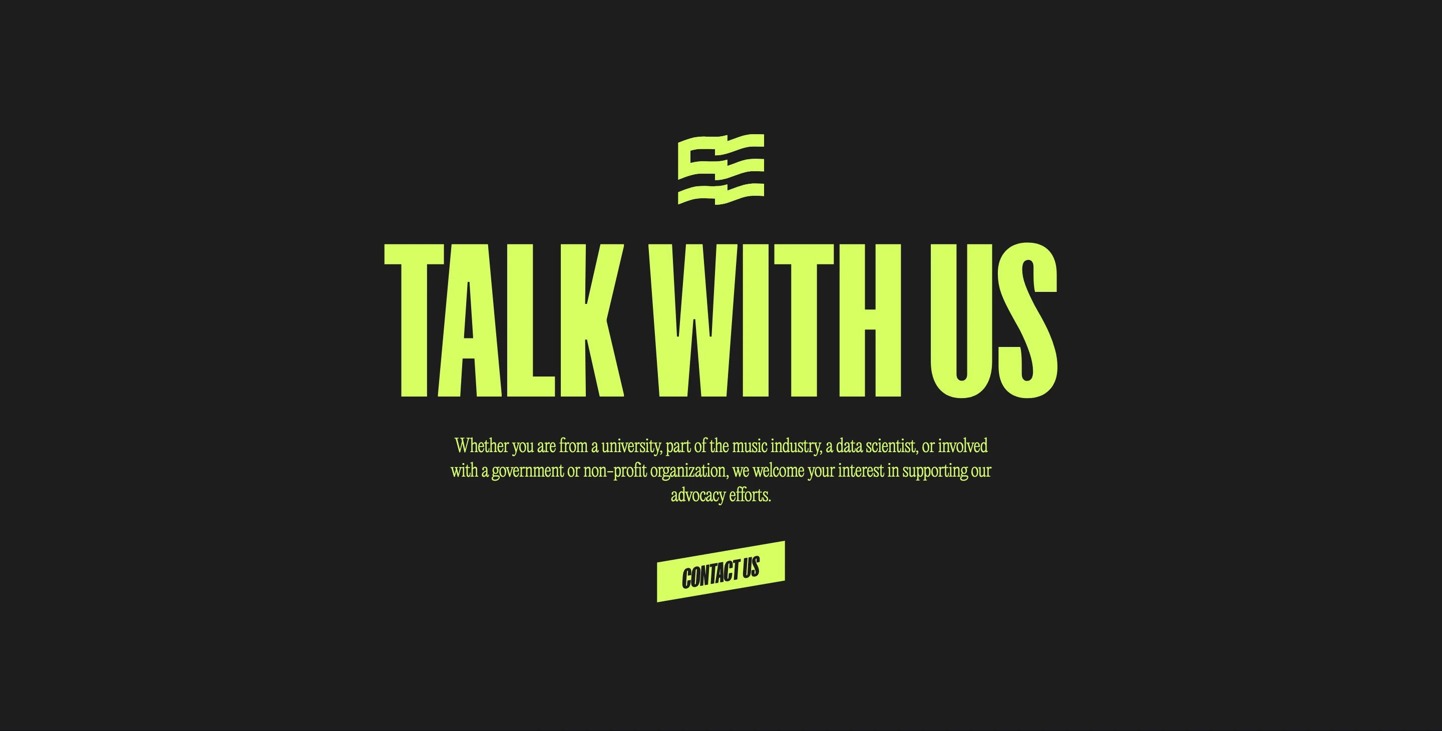 Sound Ethics About Page Section Talk With Us
