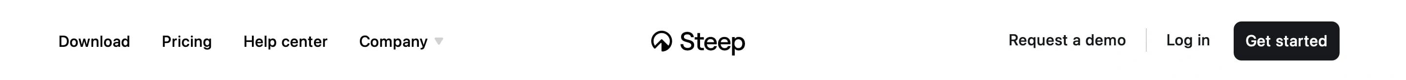 Step App Navbar Design