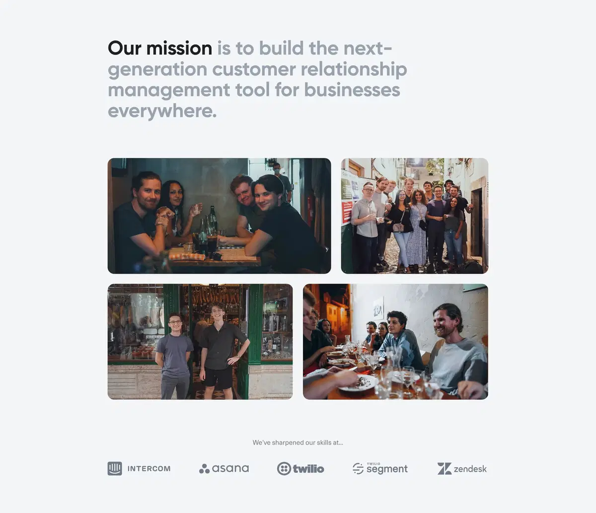 Attio Career Page Section Mission