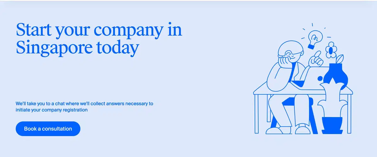 Osome Incorporation Page Section CTA