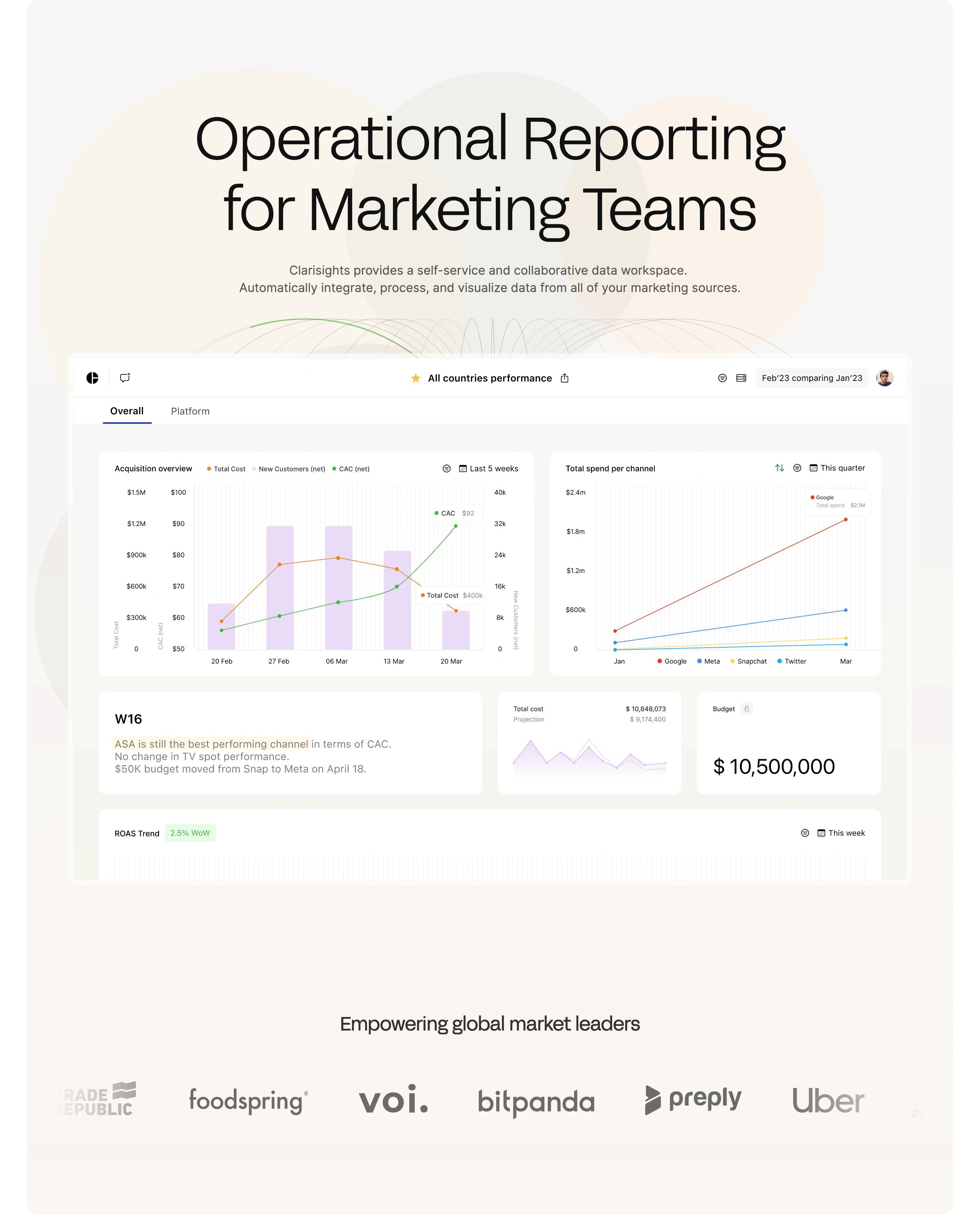 Clarisights Home Page Section Hero