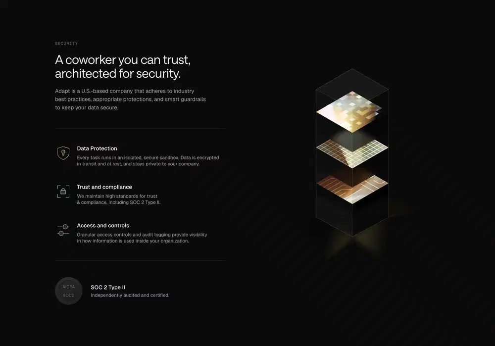 Adapt Security Feature List Design