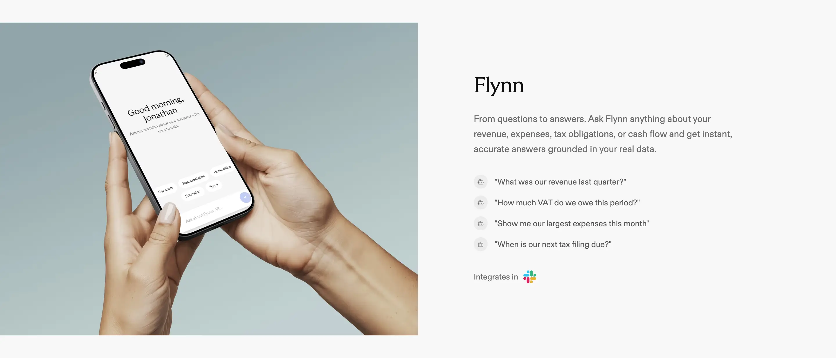 Bronn AI Assistant Feature Split Design