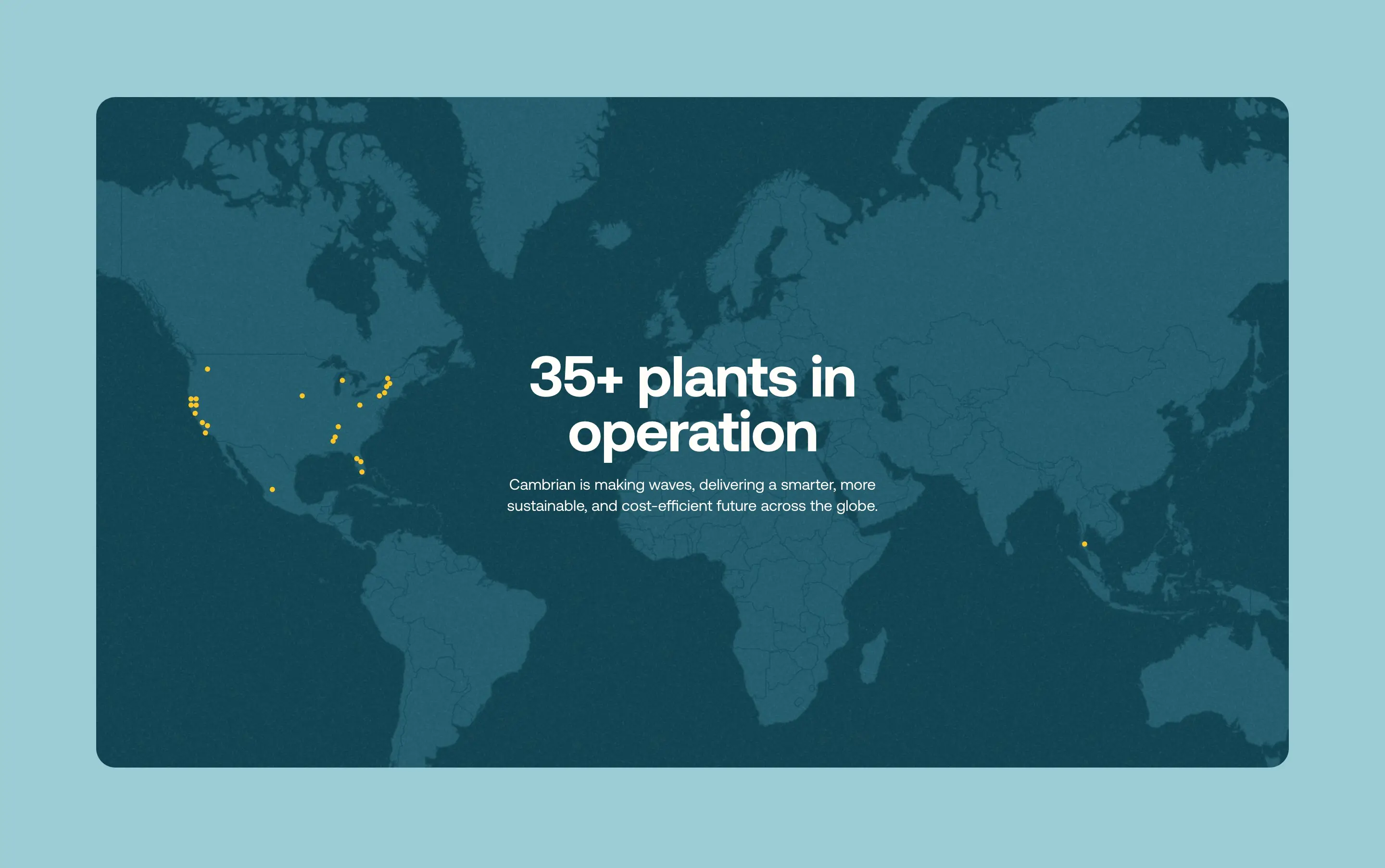 Cambrian Global Reach Feature Design